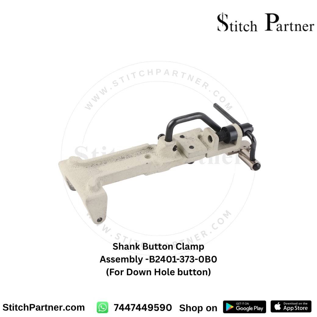 b24013730b0-juki-button-attaching-machine-clamp.jpg B2401-373-0B0 shank button clamp assembly for Juki MB-373