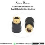 Carbon brush holder replacement cap and sleeve for Cupid cloth cutting machine