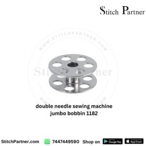 1182 jumbo metal bobbin for double needle industrial sewing machine