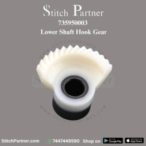 Half-moon bevel hook drive gear Part No. 735950003