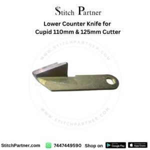 Lower counter knife for Cupid 110mm and 125mm round knife cloth cutting machine