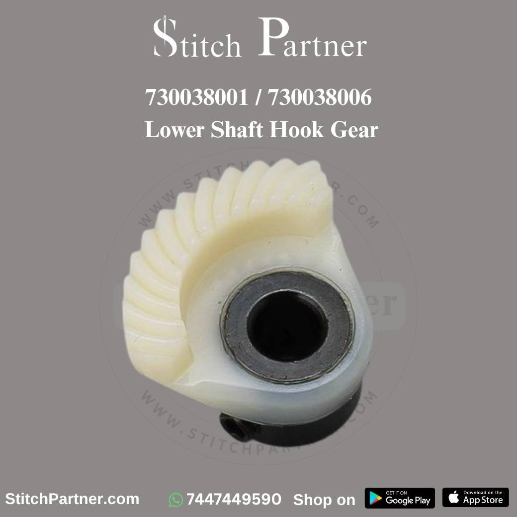 lower-shaft-hook-drive-gear-usha-janome-730038001.webp Lower shaft hook drive gear for Usha Janome sewing machine