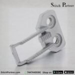 Heavy-duty steel sewing machine feed dog replacement part