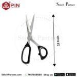 PIN-7300 Professional Tailoring Scissors – Close-Up