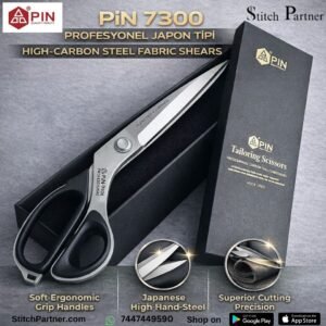 PIN-7300 professional tailoring scissors for fabric cutting