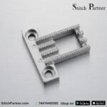 Precision serrated feed dog for smooth fabric feeding and even stitches