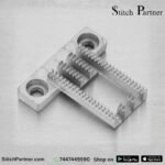 Metal feed dog compatible with Singer 2250 and 2263 sewing machines