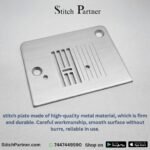 Replacement throat plate for Singer Rajesh Galaxy Akash sewing machines