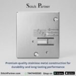 Needle plate compatible with Usha Janome Stitch Queen sewing machine