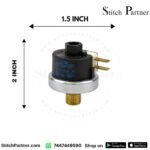 Industrial steam iron boiler adjustable pressure control switch