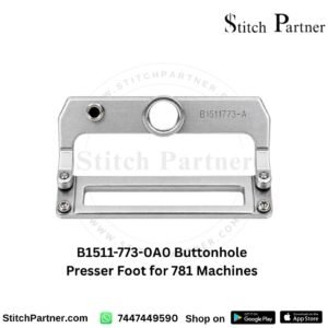 781-style buttonhole machine presser foot replacement