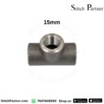 1/2 inch forged steel pipe tee with female threads