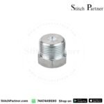 Hex head threaded plug for pneumatic and hydraulic systems