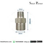1/2 inch to 1/4 inch threaded reducing nipple