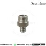 Male to male reducing pipe nipple with hex center