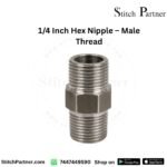 1/4 inch male threaded hex nipple fitting