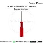 1.5 Red Screwdriver for Overlock Sewing Machine