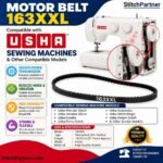 163XXL Sewing Machine Belt – 163 Tooth Timing Belt - Image 4