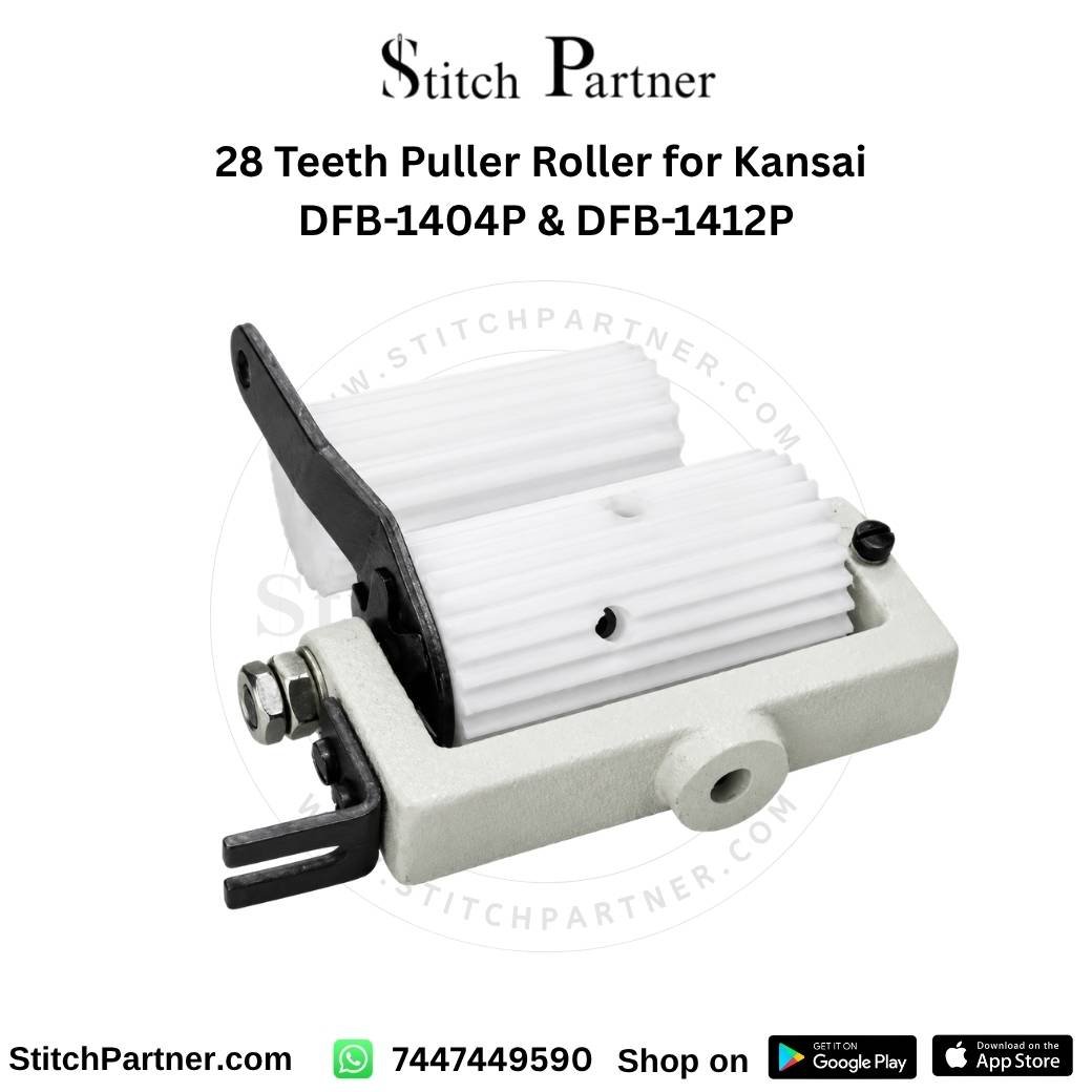 28-teeth-puller-roller-kansai-dfb-1404p.jpg 28 teeth rear puller roller assembly for Kansai DFB-1404P