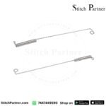 Flexible steam hose support antenna spring