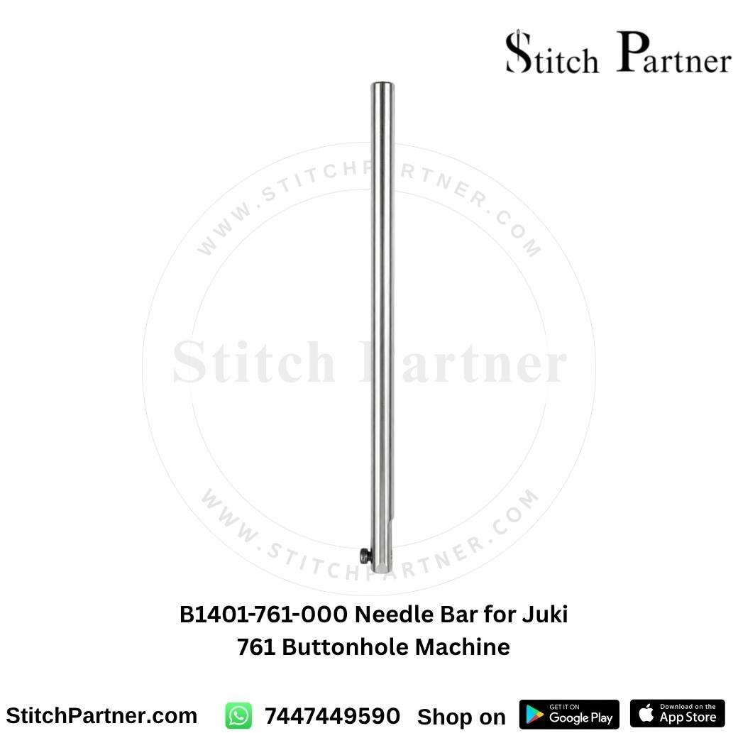 b1401-761-000-precision-steel-needle-bar.jpg B1401-761-000 needle bar front view