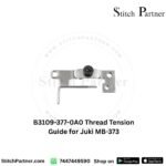 Industrial button sewing thread tension assembly