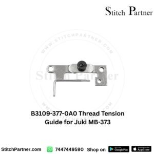 Industrial button sewing thread tension assembly