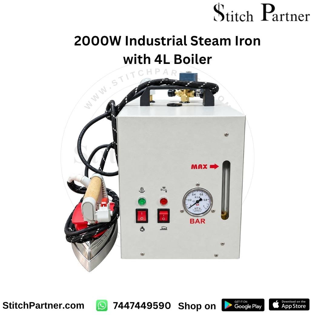 2000W industrial steam iron with 4L boiler