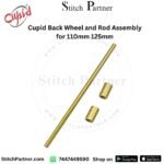 Cloth cutting machine back guide wheel with supporting rod