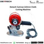 Detech Cutman 110mm Cloth Cutting Machine – front view