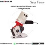 Detech Arrow Cut 125mm cloth cutting machine round knife