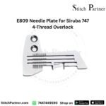 E809 Needle Plate for Siruba 747 4-Thread Overlock