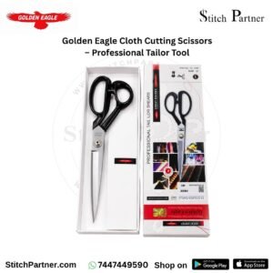 Golden Eagle Cloth Cutting Scissors front view
