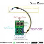 Maqi Q1-M single needle lockstitch display panel PCB