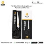 Pily 12 Inch Cloth Cutting Scissors front view