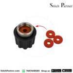 Rubber seal washer for boiler iron safety cap