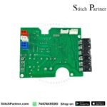 Servo motor control circuit board with pedal and panel connectors