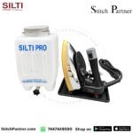 Silti Pro 300L Steam Iron – in use pressing garment