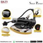 Silti Pro 300L Steam Iron – close-up Teflon sole plate