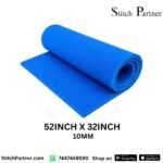 Porous foam sheet for vacuum ironing table