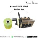 Puller Set for Kansai DLR-1508 Waist Band Sewing Machine – steel and rubber roller