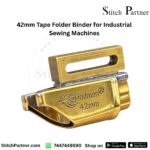 Tape inlet opening on a 42mm sewing machine binder
