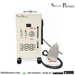 Industrial boiler steam iron with water level glass