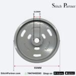 930001633 Jack handwheel for compatible manual sewing machine