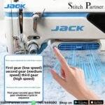 1. Compact 9W magnetic fan mounted on an industrial sewing machine
