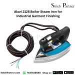 Akari Boiler Steam Iron set with silicone base pad and connectors