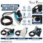 Akari 2128 boiler steam iron for industrial garment pressing