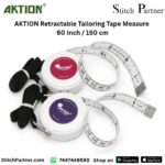 AKTION retractable tailoring tape measure 60 inch 150 cm