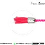 Sewing machine cleaning brush with narrow precision brush head