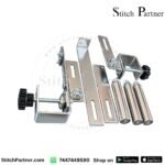 Elastic guide folder with tension control rollers